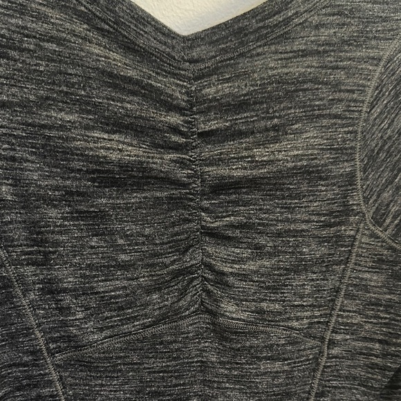 Lululemon Athletica Gray Fitted Long Sleeve Top - Good used condition - Picture 4 of 10